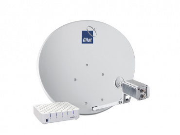 Комплект для приема спутникового интернета c маршрутизатором Gemini-i S2X